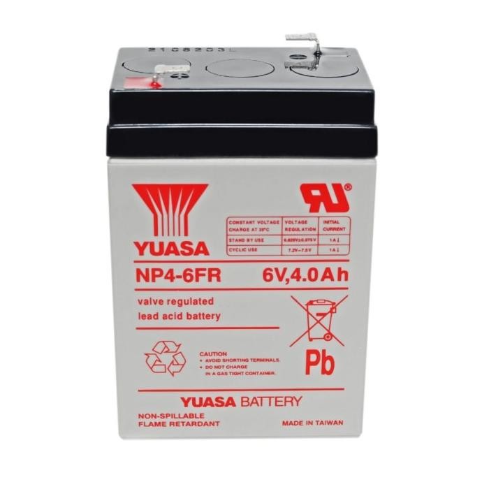 Promo Baterai Yuasa 6 Volt 4 Ah Original Aki Kering Accu 6Volt 6V 4Ah Asli Neo