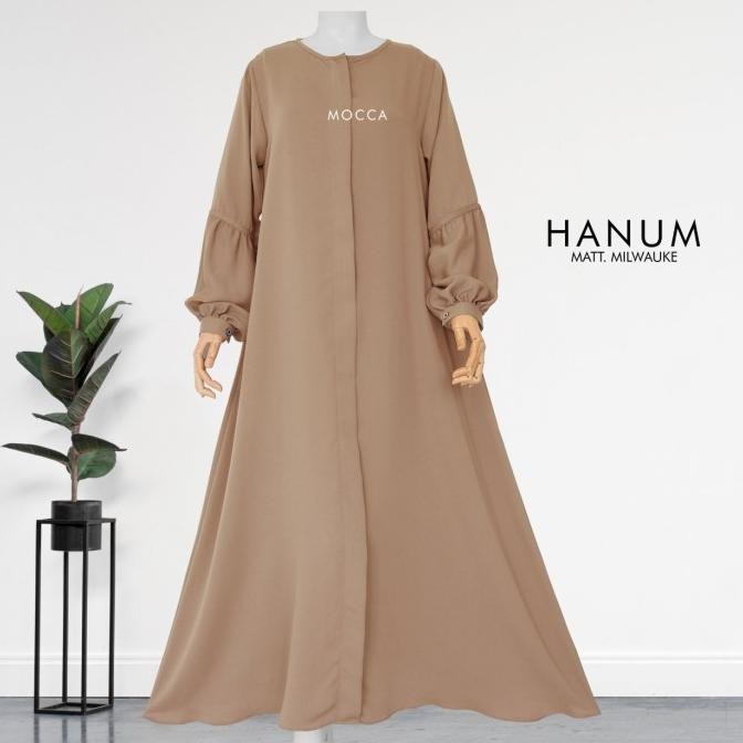 Hanum Abaya Alhauraa Premium Gamis Syar'I Muslimah Dengan 8 Pilihan Warna [Terlaris] [Terbaru]