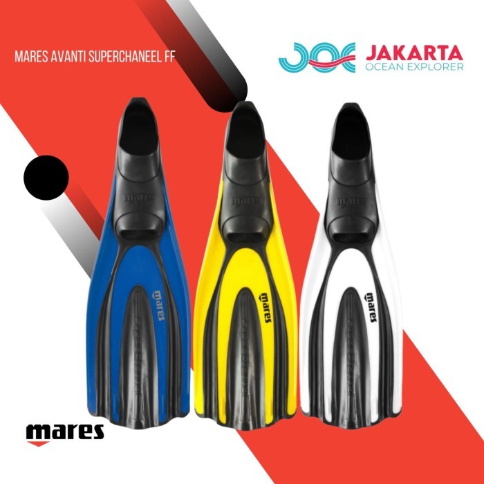 MARES FINS AVANTI SUPERCHANNEL FF / FINS DIVING / SCUBA DIVING