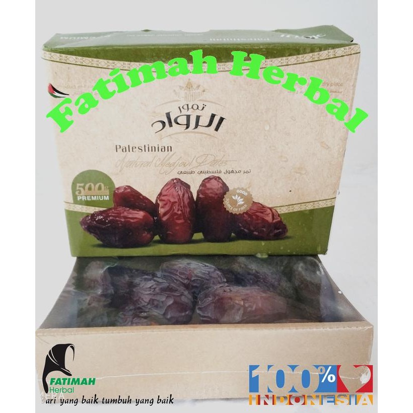 

Kurma Medjool Alrowad Palestine - Medjoul Dates - 500 Gram