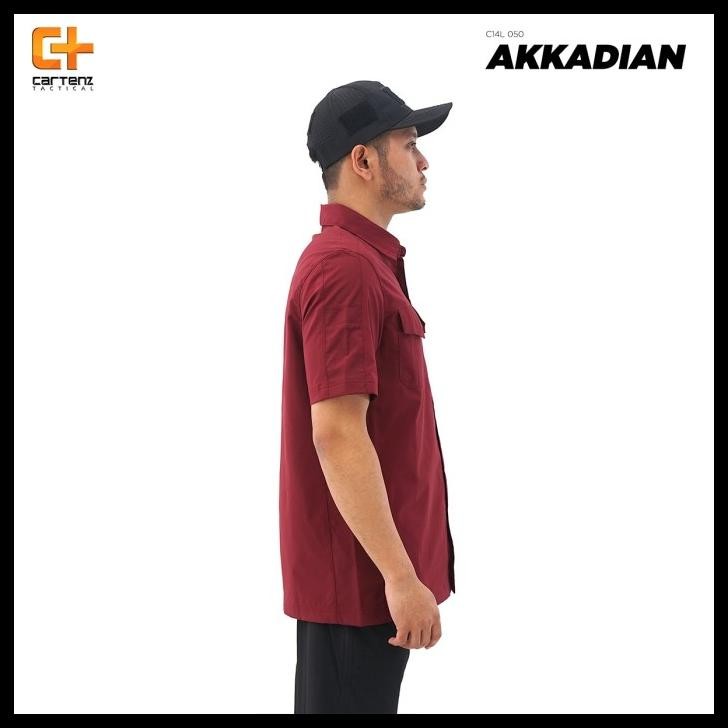 Kemeja Pendek Cartenz Tactical Akkadian New Colors Best Seller