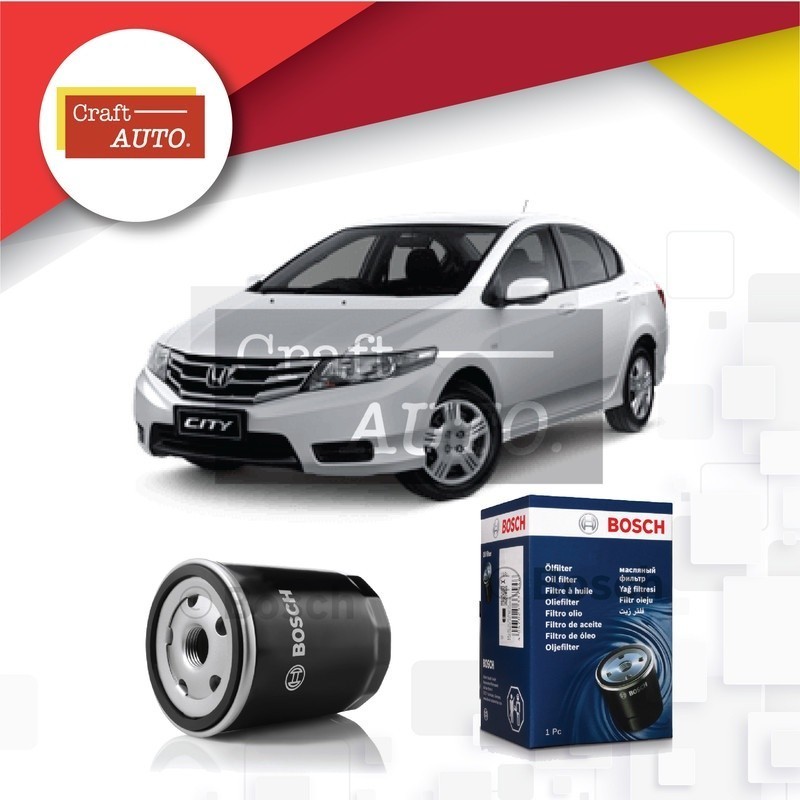 Filter Oli / Oil Filter Bosch Honda City