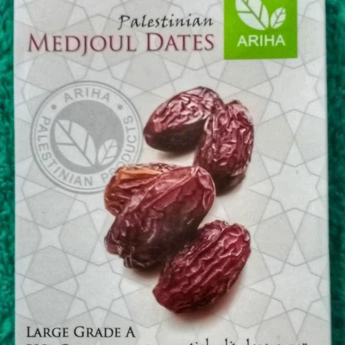 

Kurma Medjoul Large Ariha @500 Gr Asli Palestina , Medjool Medjol