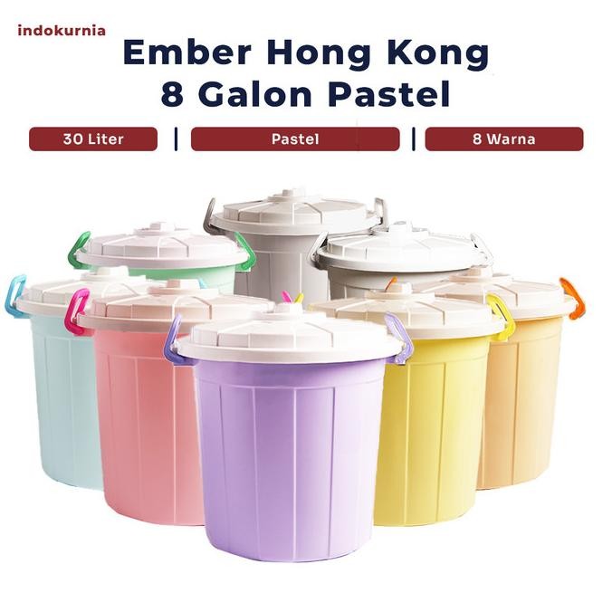 Indokurnia Ember Hongkong 8 Galon Pastel