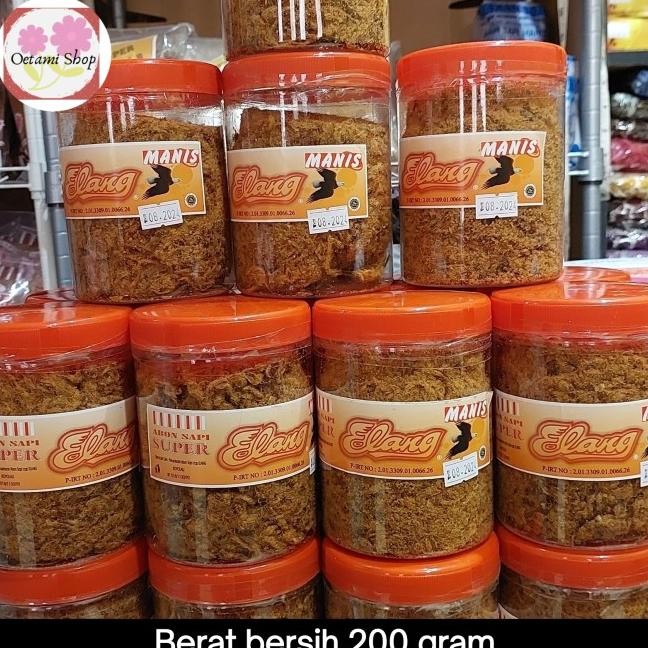 

Abon Api Elang Emaan Tople Berat Berih 200 Gram