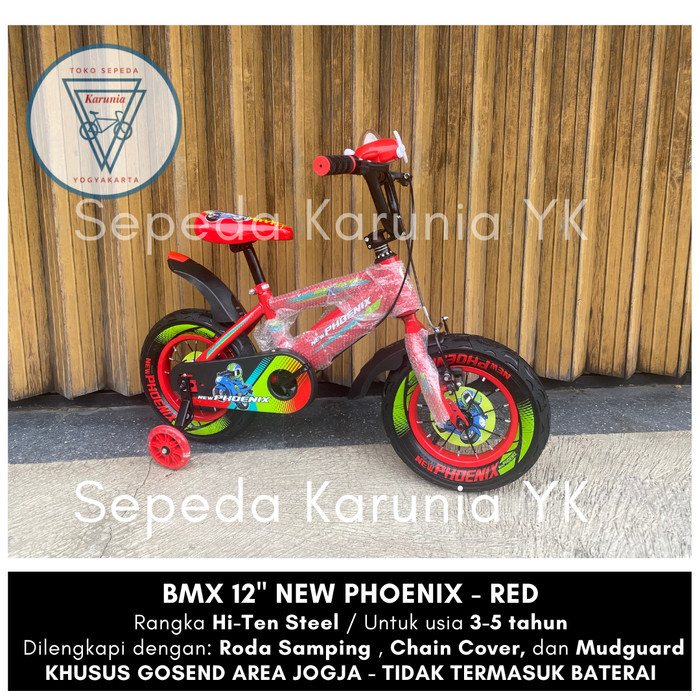 Sepeda Bmx New Phoenix 12 Inch Sepeda Anak Laki Laki