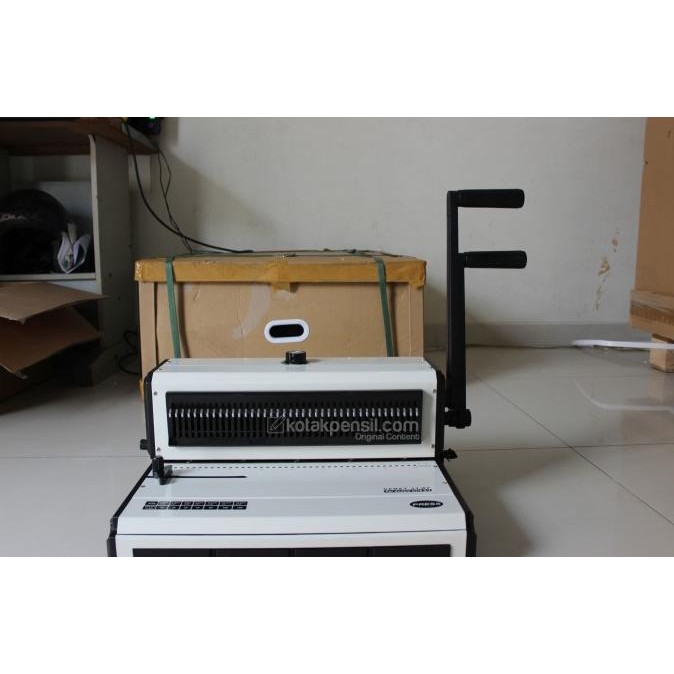 

MESIN JILID GEMET 31 WFO (F4, SPIRAL KAWAT 3:1) ORIGINAL DAN TERPERCAYA
