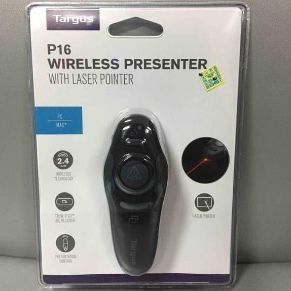 Targus Wireless Presenter With Laser Pointer Amp 16Ap