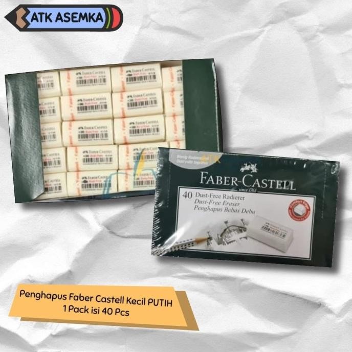 

Penghapus Faber Castell Kecil PUTIH / Faber Castle 1DUS