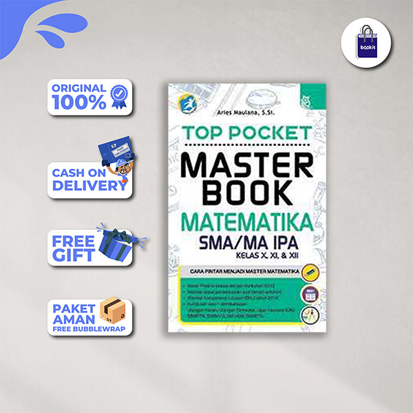 TOP POCKET MASTER BOOK MATEMATIKA SMA/MA IPA KELAS X, XI, & XII