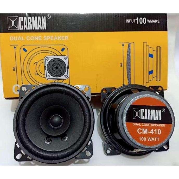 Promo speaker mobil beltech 4 inch mobil grand max COD