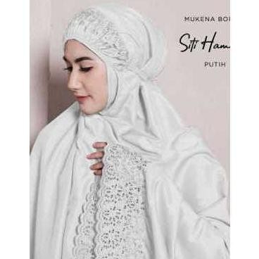 fbx-4 Mukena Khadijah Orginal Bordir TEBAL dan RAPIH bahan Katun Super Premium Original