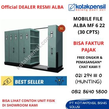 

BEBAS ONGKIR - Mobile File System Manual ALBA MF 6 22 (30 cpts) Roll O Pack