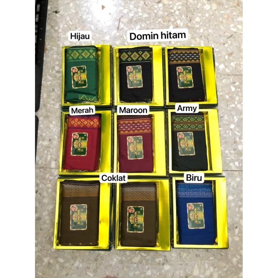 SARUNG TENUN WADIMOR MOTIF SONGKET MELAYU