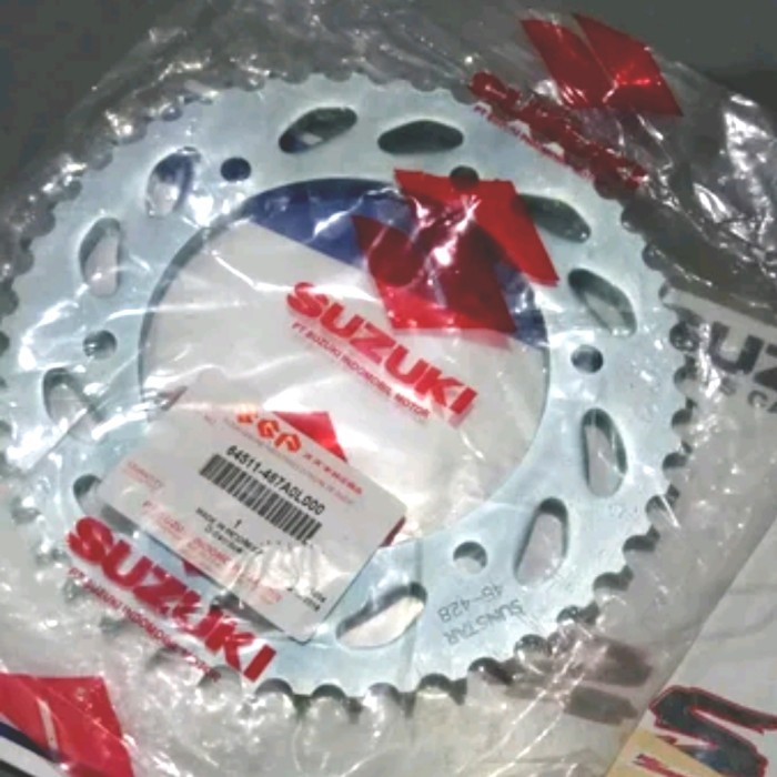 Gear Belakang Ts125 Original Gir Belakang Ts125 Gear Ts125 Gear Tromol Ts125 Gigi Tarik Ts125 Gigi T