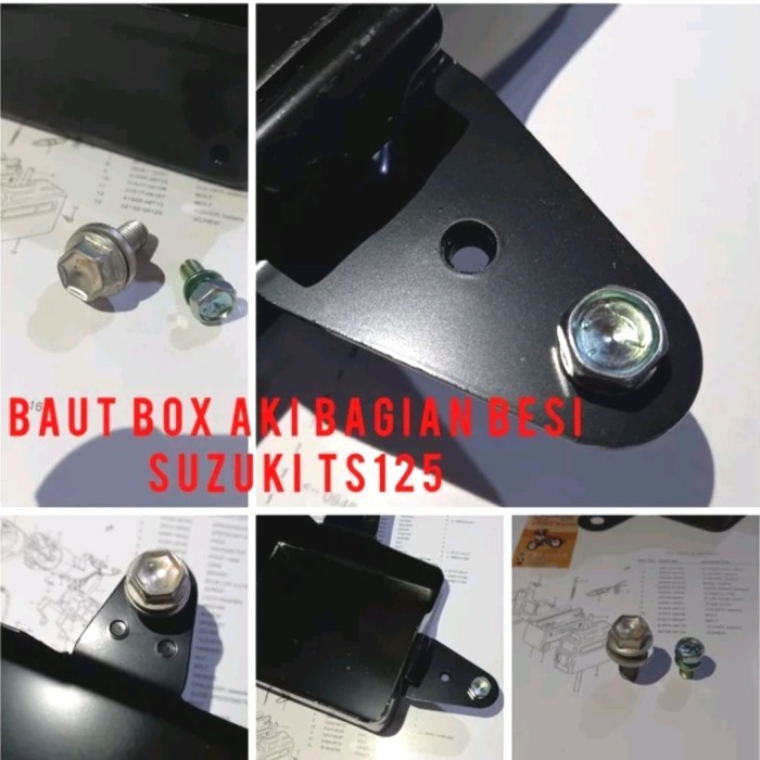 Baut Box Aki Ts125 Baut Bok Aki Ts125 Baut Box Accu Ts125 Baut Box Batere Ts125 Barang Langka