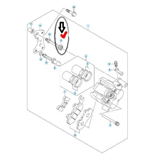 Karet Boot Kaliper Rem-Boot B Suzuki Satria Fu Original Sgp Barang Langka