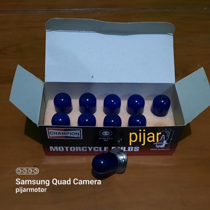 Bohlam Biru Lampu Depan Honda Grand Prima Yamaha Alfa Champion Barang Langka