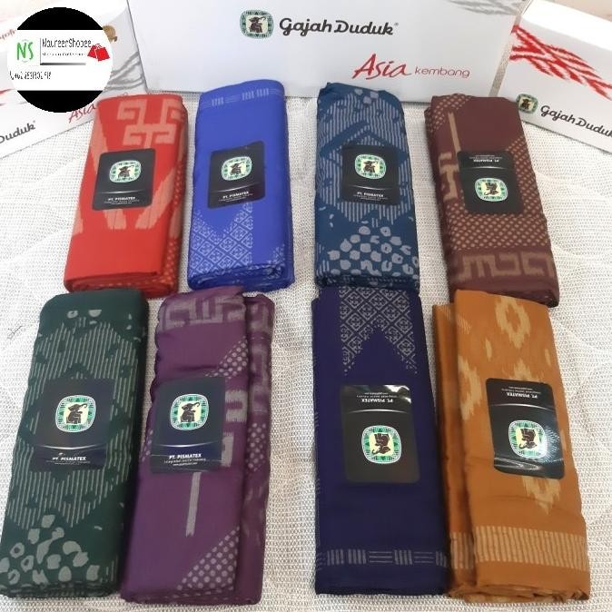 SARUNG GAJAH DUDUK ASIA KEMBANG ( GROSIR )