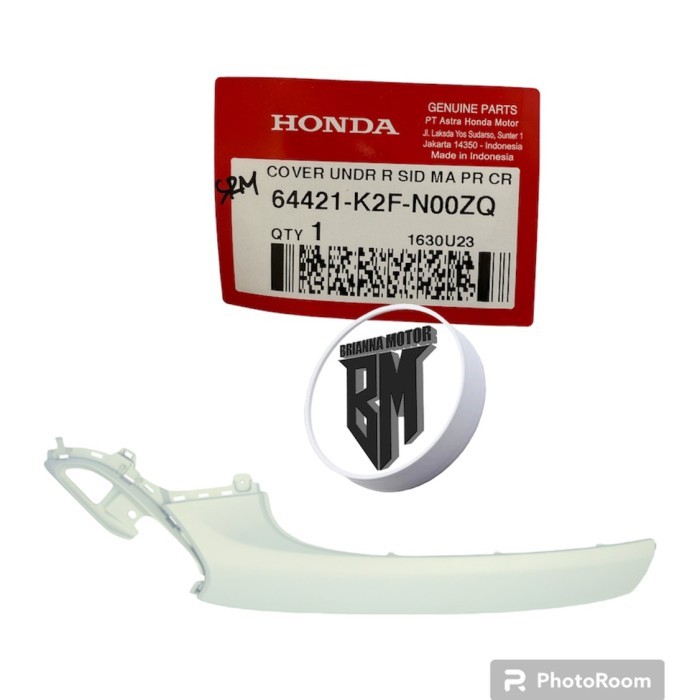 Cover Under Kanan Putih Scoopy Prestige 64421 K2F N00Zq Barang Langka