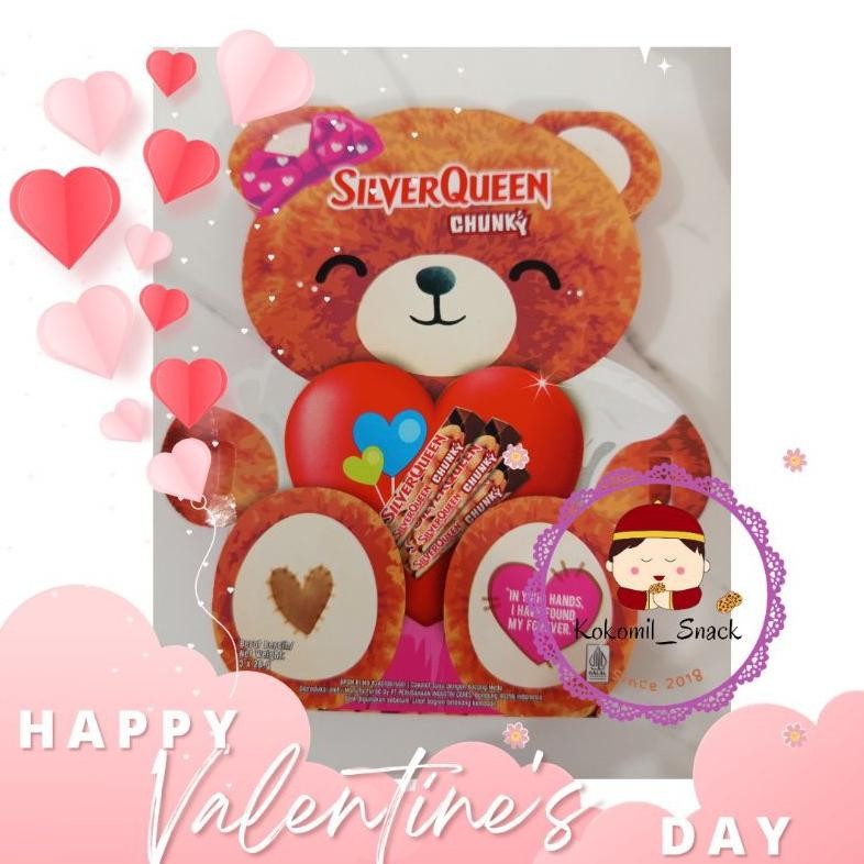 

My56 Silverqueen Bear Edisi Valentine Promo Terlaris