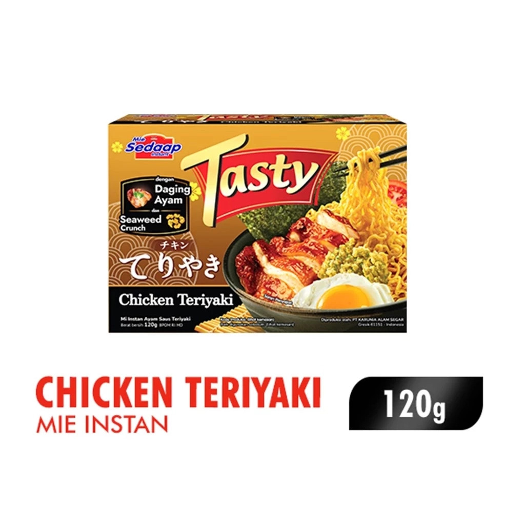 

Belanja Mie Sedaap Tasty Chicken Teriyaki Mdu9