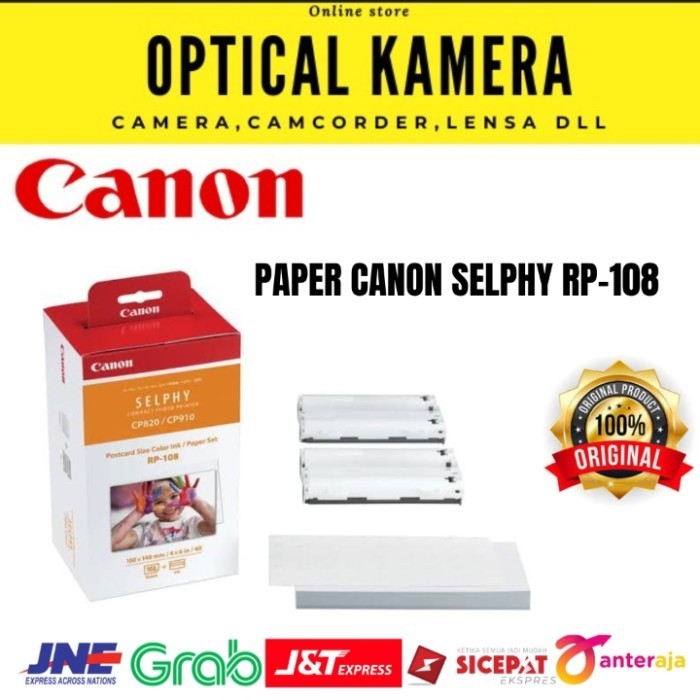 HOT SALE PAPER CANON SELPHY RP-108 FOR Printer CANON SELPHY