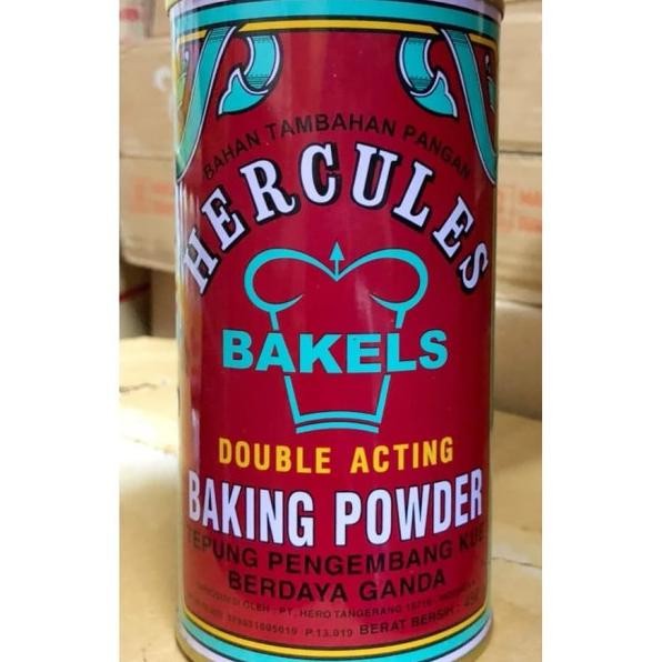 

Hercule Double Acting Baing Powder 450 Gr Good Quality
