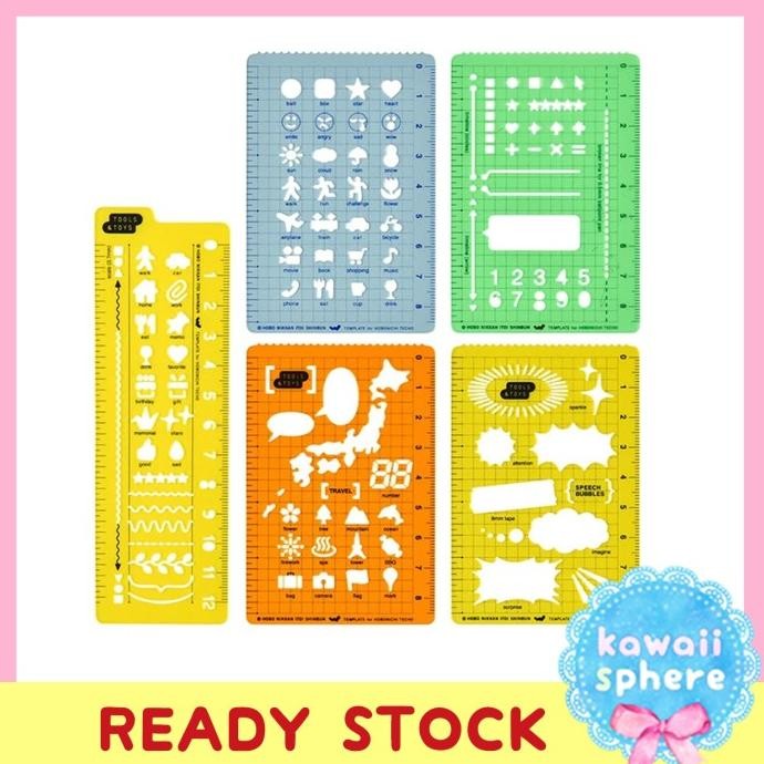 

Hobonichi Template Stencil | Hobonichi Techo Accessories | Ready