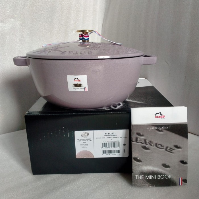 original staub cast iron cocotte winter 24 cm