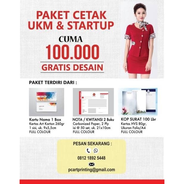 

Ready Cetak Kartu Nama PAKET HEMAT