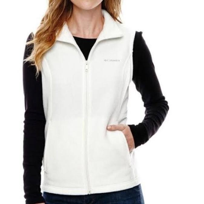 Best seller Columbia Men Fast Trek Fleece Vest Rompi Polar Sweater STS