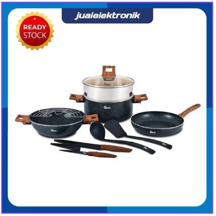 Oxone OX997 Performa Cookware Set Black