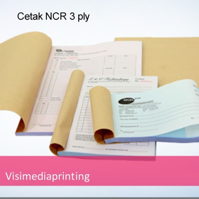 

Ready NCR 4 PLY - Cetak ncr 4 rangkap untuk nota/kwitansi/surat jalan