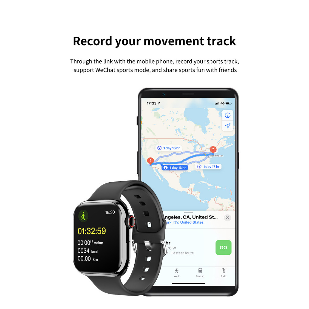 BEST DEALS [COD] Samsung SmartWatch 8 pro max tahan air Jam olahraga Pintar Smart Watch bluetooth