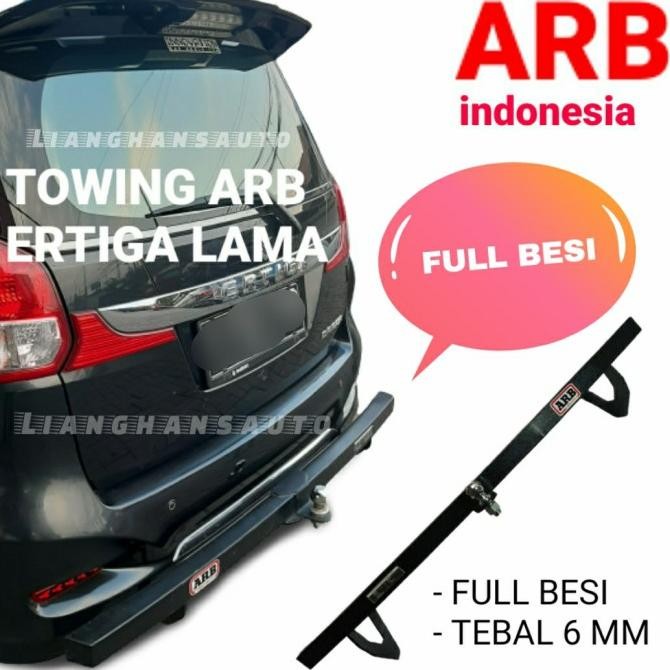 TOWING BAR ARB PENGAMAN BEMPER BELAKANG ARB ERTIGA LAMA