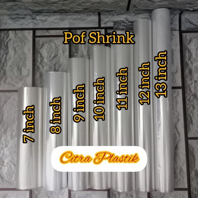 Plastik segel plastik shrink tipis pof shrink packing HP