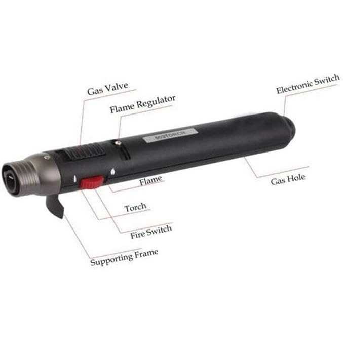 

Korek Api Bara Gas Lighter - X503 Pencil Jet Torch Butane Gas Lighter