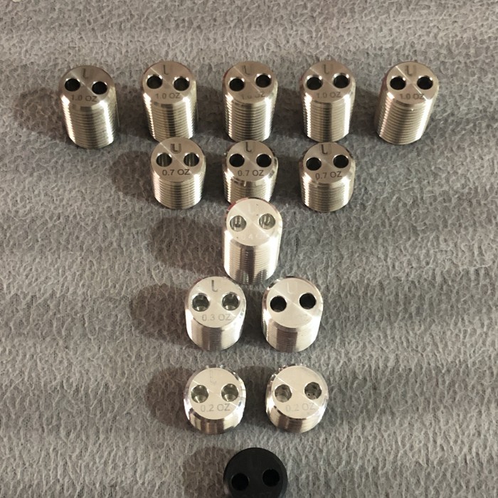 Weight Bolt Baut Pemberat Billiard Cue Predator