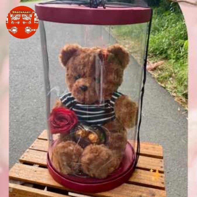 

VALENTINE GIFT BUNGA TEDDY COKLAT / BUKET BUNGA VALENTINE TEDDY BEAR