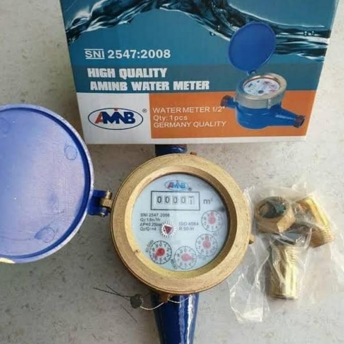 meteran air besi AMNB SNI / meteran PDAM / water meter besi AMNB SNI