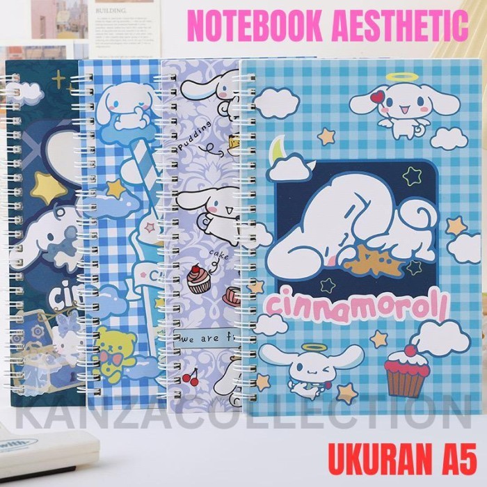 

Buku Tulis Sekolah A5 Sanrio Kuromi / Notebook Anak SD SMP 60 Lembar