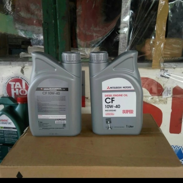 Oli Mesin Diesel 10W-40 10W 40 Original Mitsubishi 1 Liter