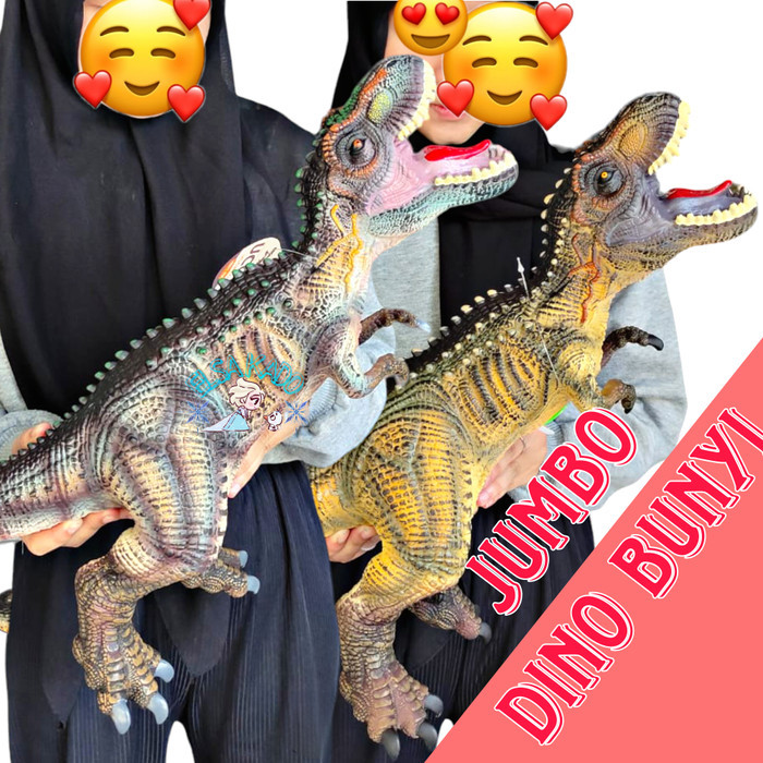 

MAINAN BONEKA KARET ACTION FIGURE DINOSAURUS TREX TYRANNOSAURUS T REX