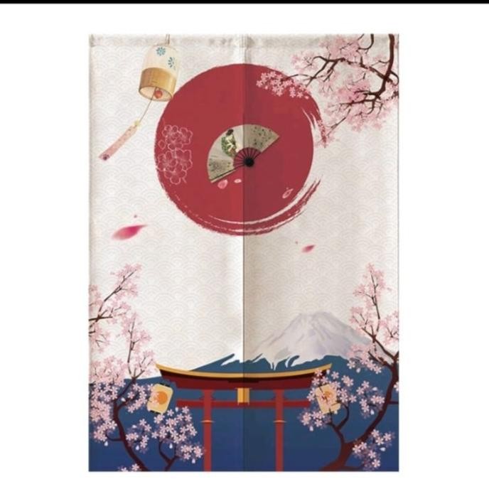 VINTAGE TIRAI GANTUNG PARTISI PENYEKAT RUANGAN PARTISI VINTAGE BATIK