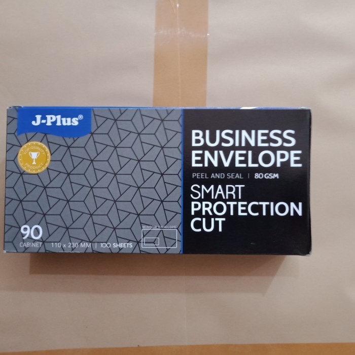 

PROMO Amplop Putih J-Plus Kaca Kiri Lem Seal 90 isi 100 biji