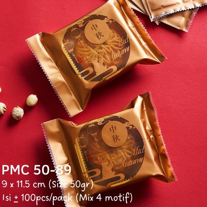 

+%+%+%] Plastik Mooncake 50gr PMC 50-89 Kue Kering Pia Bulan Snowskin Mochi