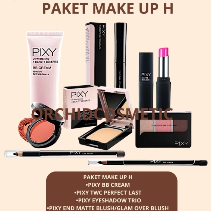 GRATIS ONGKIR Pixy Paket Makeup Lengkap Hemat / Pixy Paket Hadiah Seserahan