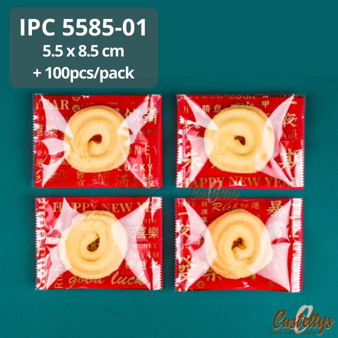 

.........] Plastik Cookies IPC 5585-01 Nastar Kue Kering Snack Imlek Sincia CNY