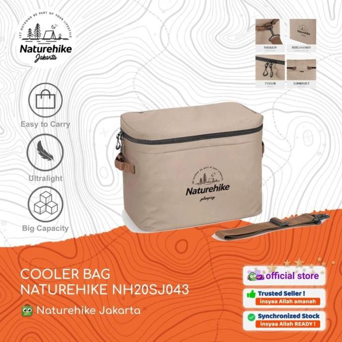 COOLER BAG NATUREHIKE NH20SJ043 TAS / BOX PENDINGIN MAKANAN MINUMAN
